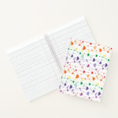  Rainbow Hearts Pattern Kinder School Notitieboek (Binnen)