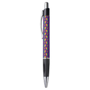Rainbow Hearts Pattern Pen