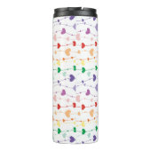  Rainbow Hearts Pattern Thermosbeker (Achterkant)