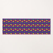 Rainbow Hearts Pattern Yogamat (Voorkant (horizontaal))