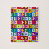 Rainbow Hearts-pleinen Legpuzzel (Verticaal)