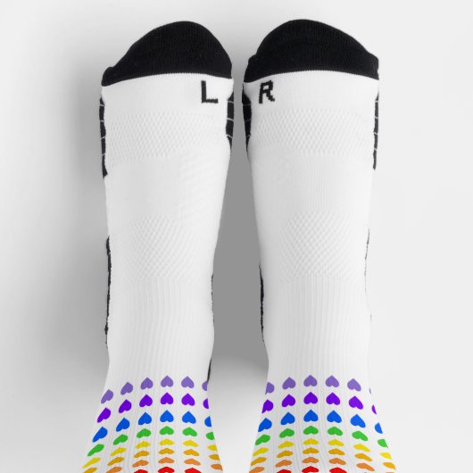 Rainbow Hearts Pride Sokken (Top)