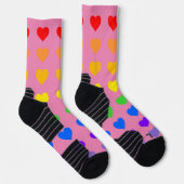 Rainbow Hearts Socks Sokken (Rechts)