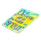 Rainbow Hearts Spirit Prayer Magnet Magneet (Linkerzijde)