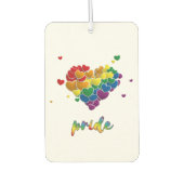 Rainbow Hearts Splash Pride Luchtverfrisser (Voorkant)