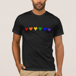 Rainbow Hearts T-Shirt