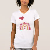 Rainbow Hearts T-Shirt (Voorkant)