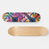Rainbow Heaven Cosmic Galaxy Vrouwelijke Energie S Persoonlijk Skateboard (Horizontaal)