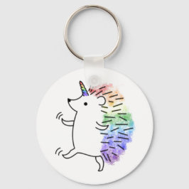 Rainbow Hedgicorn Sleutelhanger