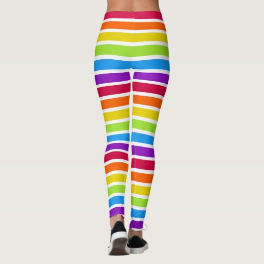 Rainbow Helderkleurig Leggings (Achterkant)