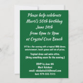 Rainbow Heliconia, Haena, Kauai, Hawaii Kaart (Achterkant)