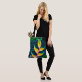 Rainbow Heliconia, Kauai, Hawaiian Beach Bag Tote Bag (Op model)