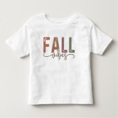 Rainbow Herfst Vibes Kinder Shirts (Voorkant)