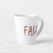 Rainbow Herfst Vibes Latte Mok (Rechterhoek)