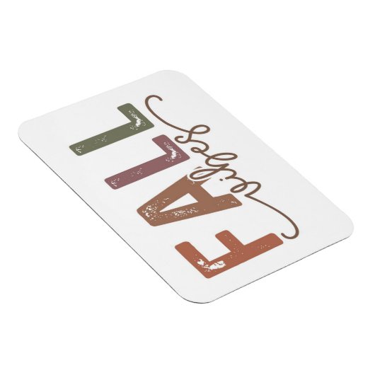 Rainbow Herfst Vibes Magneet (Rechterzijde)