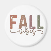 Rainbow Herfst Vibes Magneet (Voorkant)