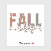 Rainbow Herfst Vibes Sticker (Vel)