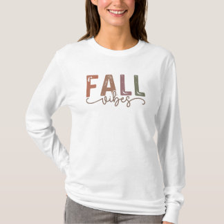 Rainbow Herfst Vibes T-shirt