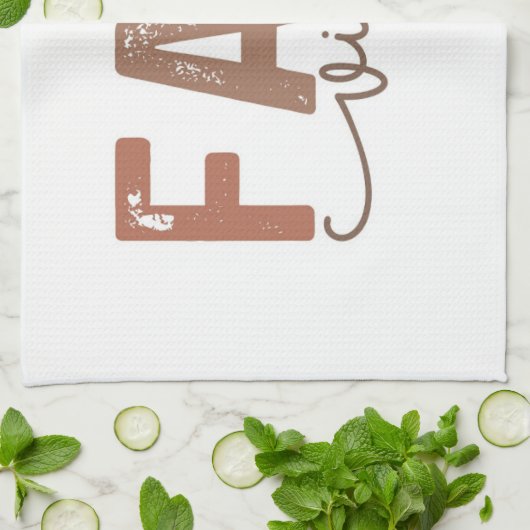 Rainbow Herfst Vibes Theedoek (Gevouwen)