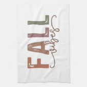 Rainbow Herfst Vibes Theedoek (Verticaal)