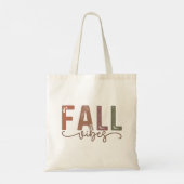 Rainbow Herfst Vibes Tote Bag (Achterkant)