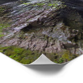 Rainbow-Herfsten en cascade, Watkins Glen, New Yor Poster (Hoek)