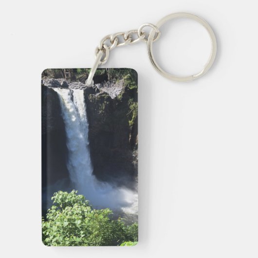 Rainbow-Herfsten, Hilo Hawaii Sleutelhanger (achterkant)