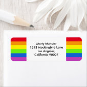 RAINBOW het etiket van het de pride terugkeer adre (Insitu)