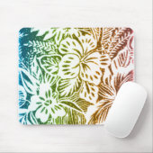 Rainbow Hibiscus Muismat (Met muis)