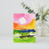 Rainbow High Noon Briefkaart (Staand voorkant)