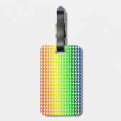 RAINBOW HOARTS BAGAGELABEL (Achterkant verticaal)
