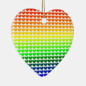 RAINBOW HOARTS KERAMISCH ORNAMENT (Rechts)