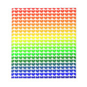 RAINBOW HOARTS NOTITIEBLOK (Voorkant)
