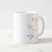 Rainbow HOGWARTS™ Houses Constellations Grote Koffiekop (Voorkant rechts)