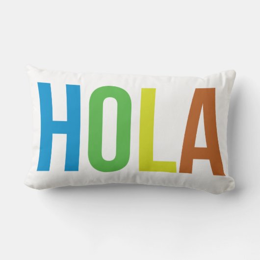 Rainbow Hola Kussen (Achterkant)