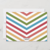 RAINBOW Holiday-fotokaarten Feestdagenkaart (Achterkant)