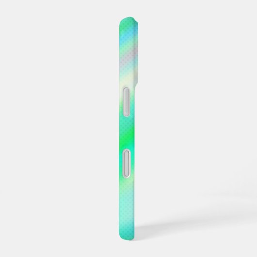 Rainbow Hologram Girly Luxe Stijlvolle Chic Trendy iPhone 16 Hoesje (Rechterkant)