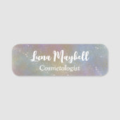 Rainbow Holographic Business Naamplaatje (Voorkant)