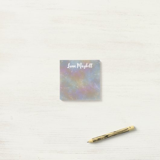 Rainbow Holographic Business Post-it® Notes (Op bureau)