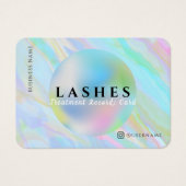 Rainbow Holographic Lash Record extensie Kaart (Voorkant)
