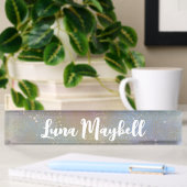 Rainbow Holographic Name Tag Naambordje