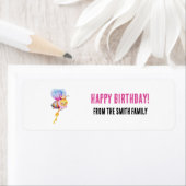 Rainbow Honey Bee Gift Label (Insitu)