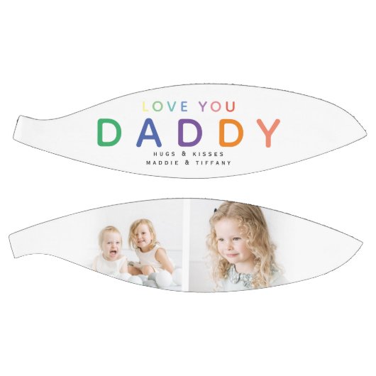 Rainbow 'HOOP VAN JE DADDY' Foto Collage Keepomwil Basketbal (Panelen)