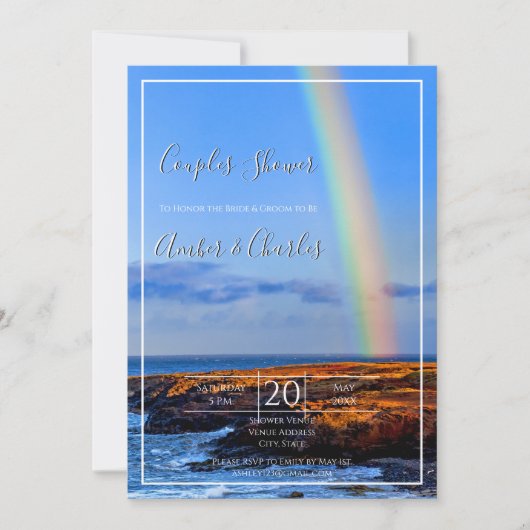 Rainbow, Hope & Happiness, Weddensteller Kaart (Voorkant)