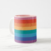 Rainbow Horizontal Stripes Mok