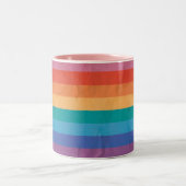 Rainbow Horizontal Stripes Mok (Center)