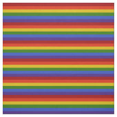 Rainbow Horizontal Stripes Pattern Stof (Swatch)