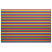 Rainbow Horizontal Stripes Pattern Stof (Fat Quarter)