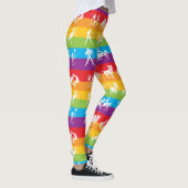 Rainbow Horoscope Yoga Gym oefent Leggings uit (Rechts)
