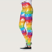 Rainbow Horoscope Yoga Gym oefent Leggings uit (Links)